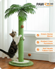 Cat Scratching Post with Interactive Balls