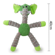 Animal Shaped Squeaky Dental Dog Toy
