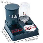 Gravity Pet Food and Water Dispenser
