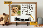 Personalized Photo&Text Dog