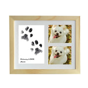 Wooden Pet Footprints frame