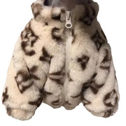 Dog clothes autumn winter schnauzer fah bichon teddy small and medium-sized dog cat smoked fur coat to keep warm